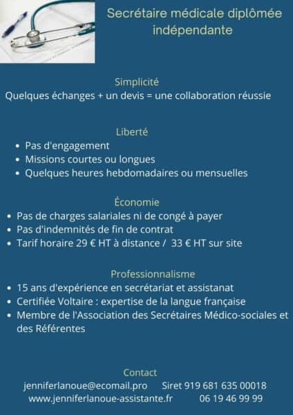 secrétaire médicale Rumilly