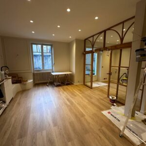 Incorporation électrique, rénovation d'un appartement